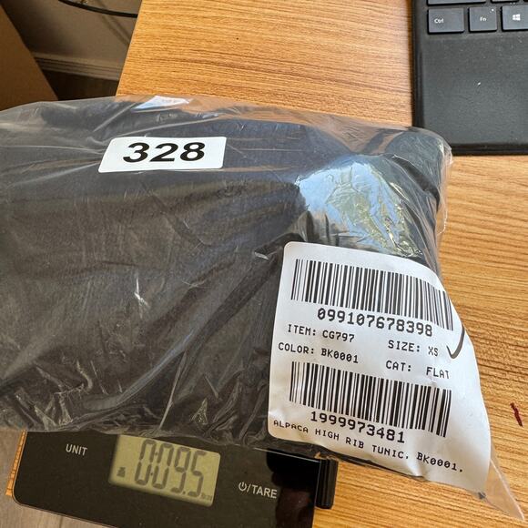 J.Crew High Rib Pullover Sweater SZ XS Black Wool Alpaca Crew Neck Long Sleeve - Picture 6 of 6